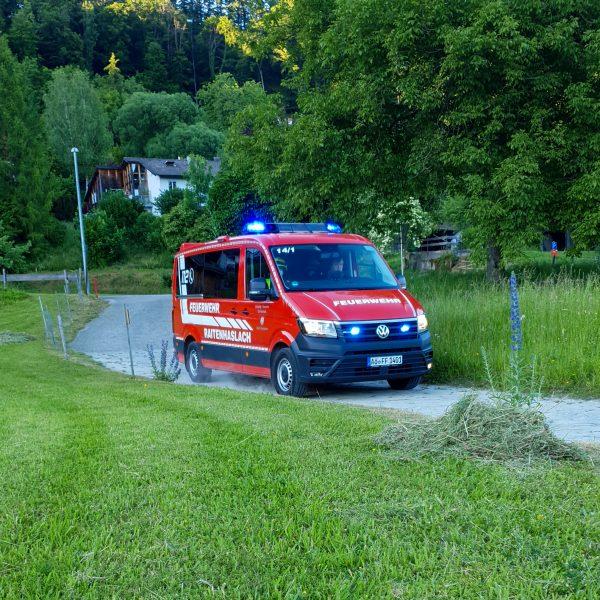 Übung PKW-Brand Unterhadermark Übung PKW-Brand Unterhadermark