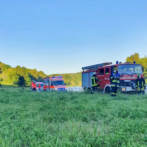 Übung PKW-Brand Unterhadermark Übung PKW-Brand Unterhadermark