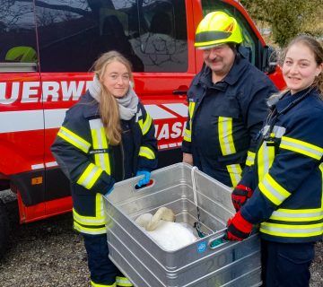 Einsatz Schwan 20220131 Einsatz Schwan 20220131