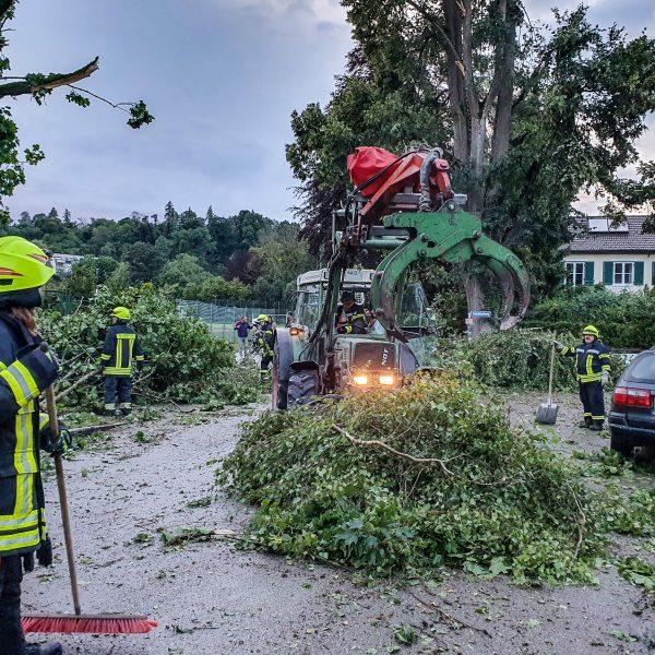 Einsatz Unwetter Burghausen Einsatz Unwetter Burghausen