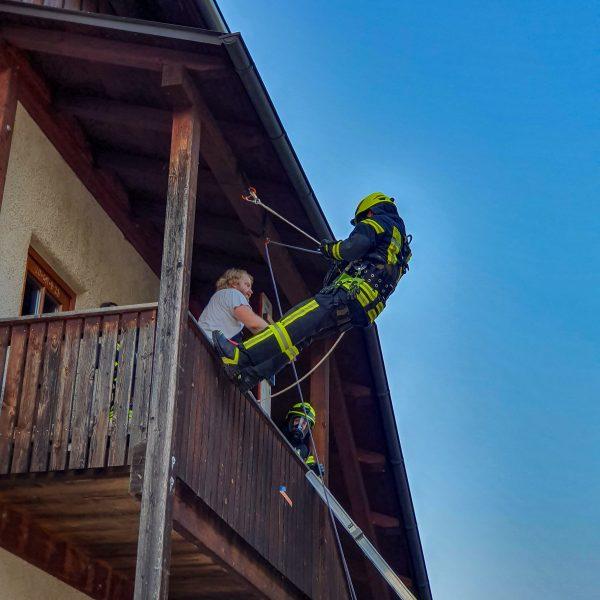 Übung Selbstretten Übung Selbstretten