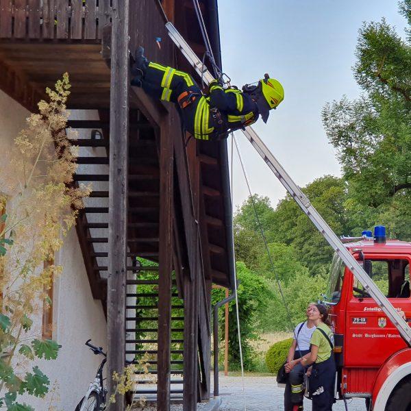 Übung Selbstretten Übung Selbstretten