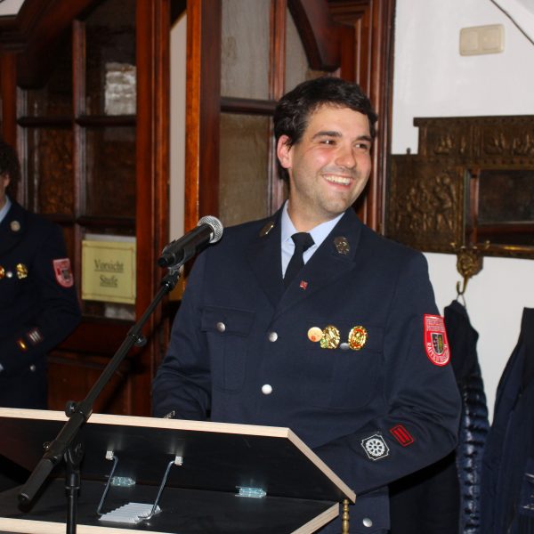 JHV-2025 Der neue Vorstand Johannes Zauner bedankt sich für das Vertrauen.